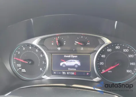 2019 Chevrolet Equinox Lt из США, поврежденный, VIN 2GNAXKEV9K6171105